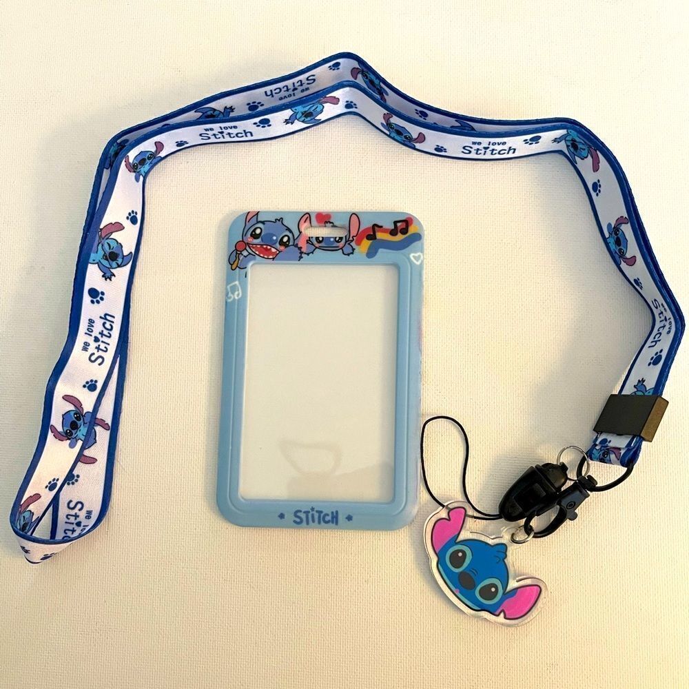 Stitch Lanyard & ID Holder NWT - Picture 2 of 10